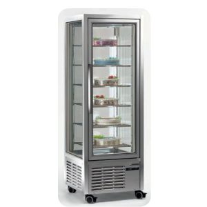 TECFRIGO DIVA 400 GBT Επαγγελματικά Ψυγεία Βιτρίνες Ζαχαροπλαστικής Κατάψυξης - 700x680x1900mm
