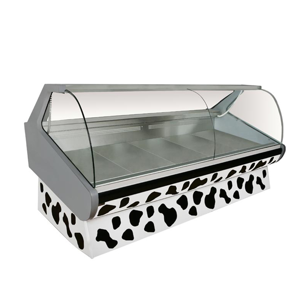 Βιτρίνα ψυγείο αλλαντικών -τυροκομικών - κρεάτων ΗΡΑΚΛΗΣ Μήκος 199 cm